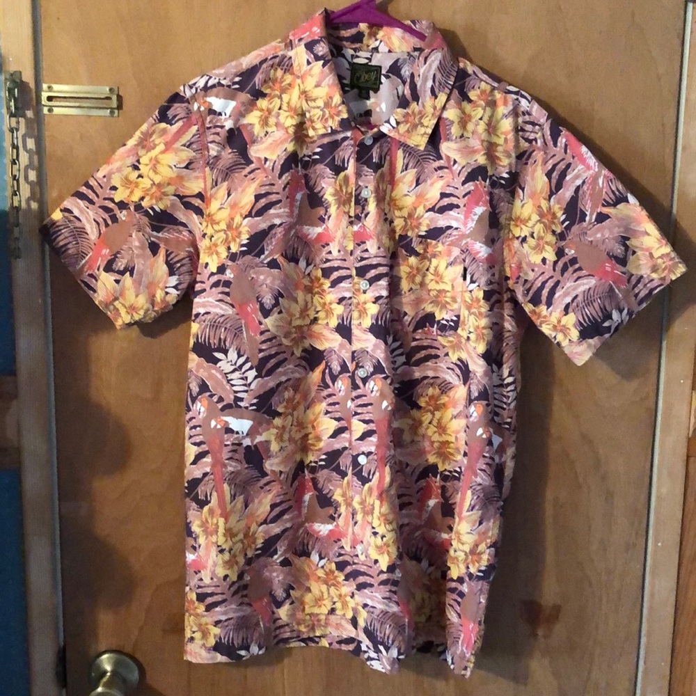 Obey hawaiian button down